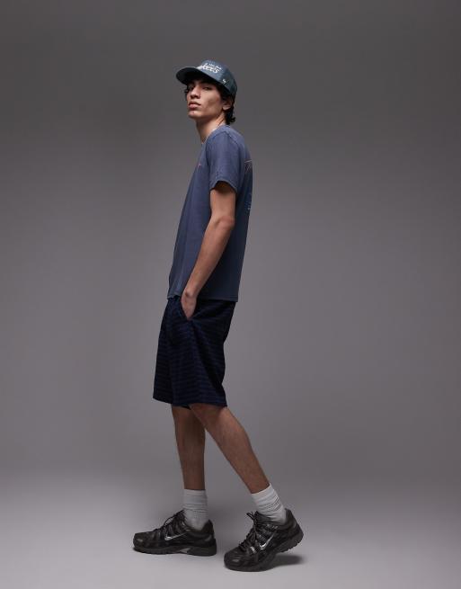 Tommy Jeans - T-shirt avec imprimé voile au dos - Bleu marine, 2 de 4