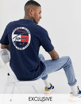 Tommy Jeans - T-shirt avec logo cercle 