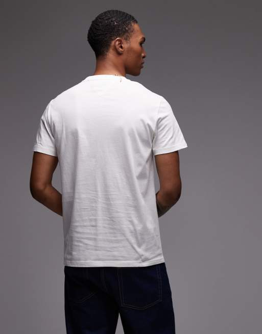 Tommy Jeans - T-shirt avec logo drapeau style années 90 - Blanc, 3 de 5