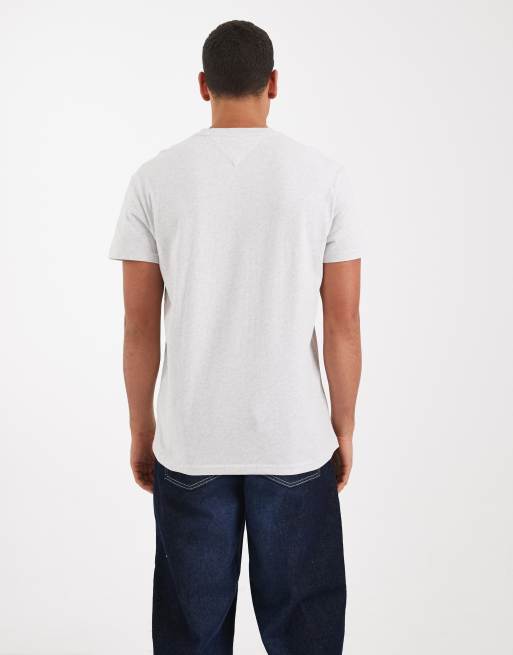Tommy Jeans - T-shirt avec logo 1985 encadré - Gris, 3 de 5