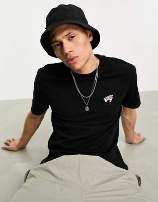 Tommy Jeans classic signature t-shirt in black - ASOS Price Checker