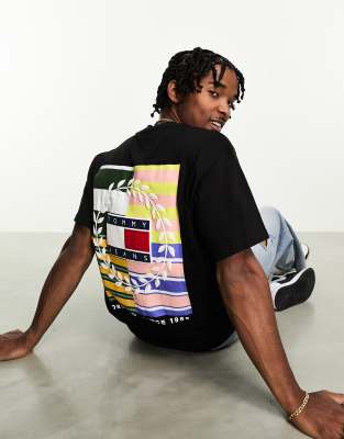 T-shirt Graphique Drapeau Noir 100% Coton, Taille Réelle S à 5XL - Neuf Avec étiquette, Expédition USA