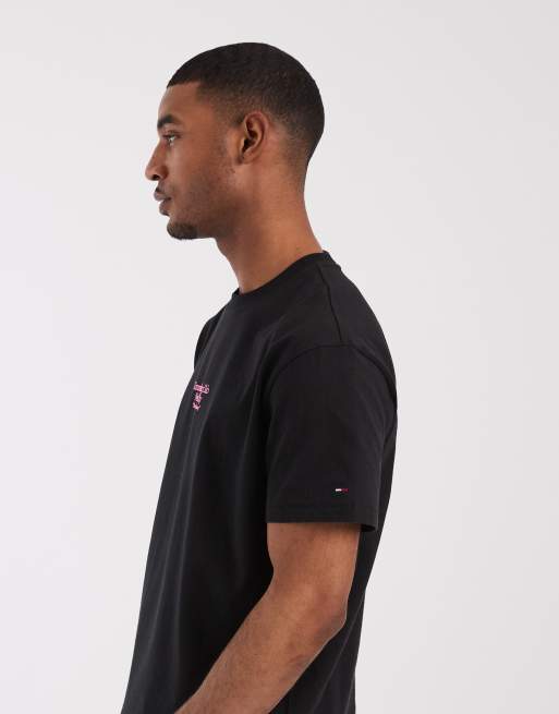 Tommy Jeans - T-shirt décontracté avec imprimé voilier au dos - Noir, 3 de 5