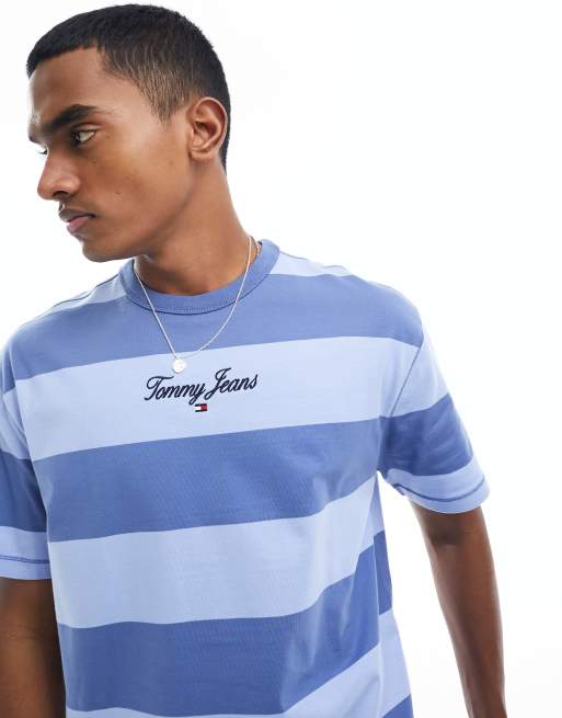 Blue tommy cheap jeans t shirt