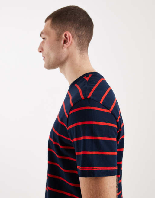Tommy Jeans t-shirt in red stripe, 4 of 5