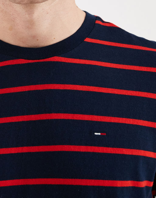 Tommy Jeans t-shirt in red stripe, 5 of 5