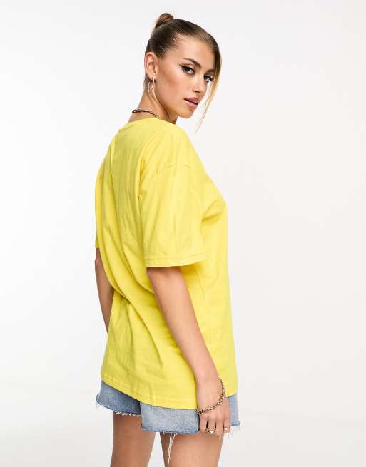 T shirt cheap tommy jeans jaune