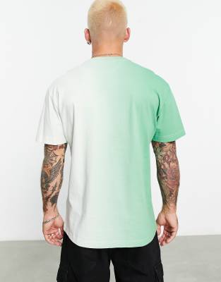 T-shirt verde sfumata con logo - Tommy Jeans T-shirt donna  - immagine1