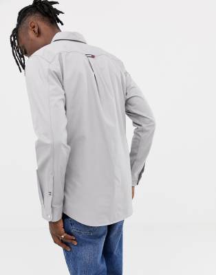 tommy jeans tape detail shirt