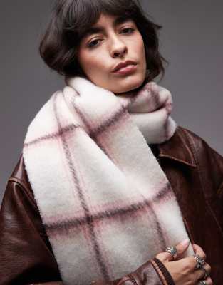 Tommy Jeans Tassel Scarf In Pink