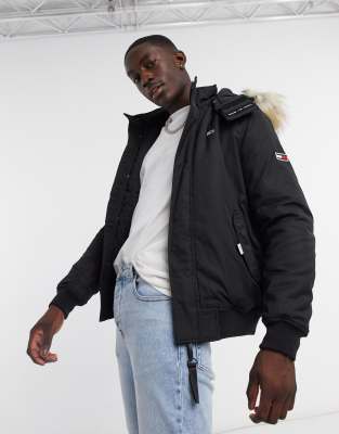 Tommy Jeans technical quilted bomber in 