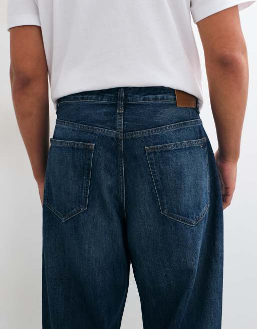 Tommy Jeans Theo baggy fit jeans in dark wash blue, 5 of 5