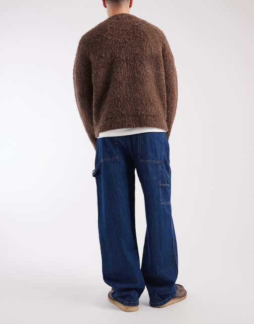 Tommy Jeans Theo baggy jeans in dark wash blue , 2 of 5