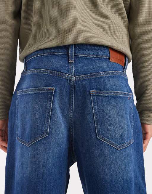 Tommy Jeans Theo baggy jeans in dark wash blue, 4 of 5