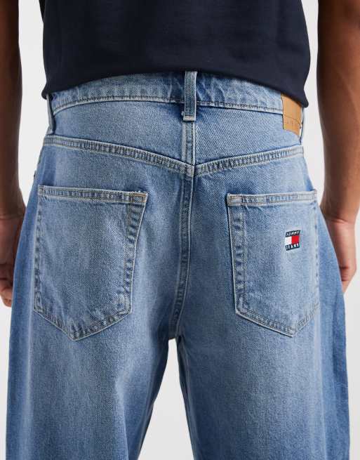 Tommy Jeans Theo baggy jeans in mid wash blue, 5 of 6