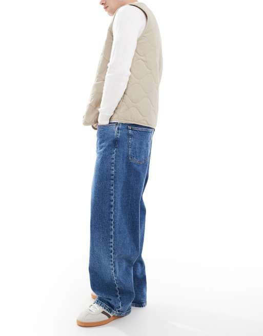 Tommy Jeans Theo baggy jeans in mid wash, 3 of 5