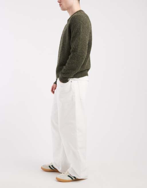 Tommy Jeans - Theo - Baggy jeans in wit, 3 van 5