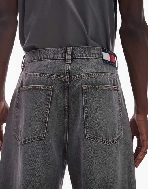 Tommy Jeans Theo baggy jeans with flag pocket in grey wash, 4 of 5