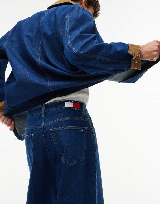 Tommy Jeans Theo lockere Jeans in Dunkelblau, 4 von 7