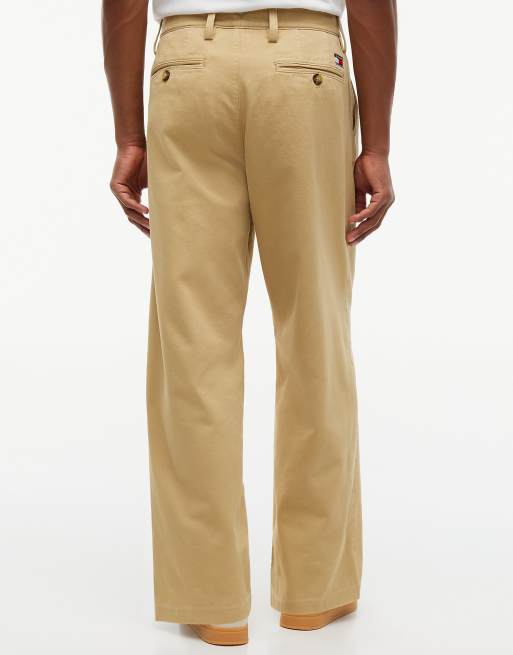 Tommy Jeans Theo loose washed chinos in beige, 4 of 6