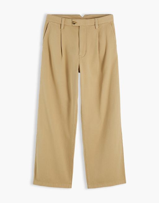 Tommy Jeans Theo loose washed chinos in beige, 5 of 6