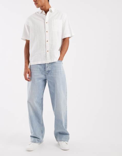 Tommy Jeans – Theo – Obszerne jasnoniebieskie jeansy - view 1