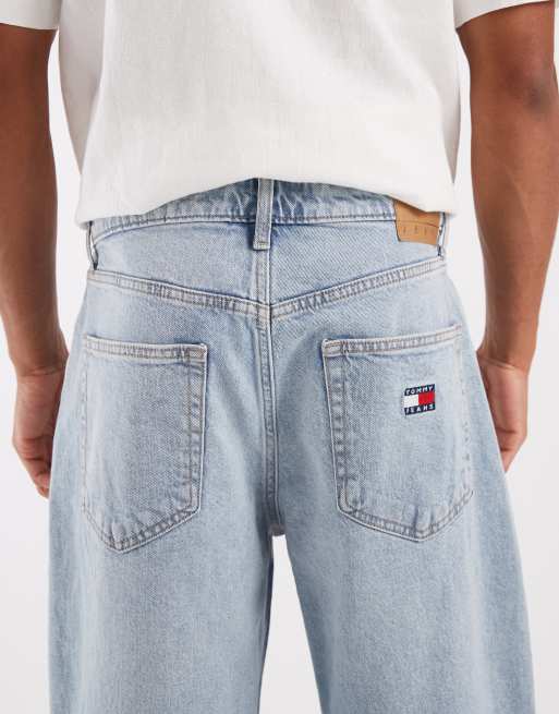 Tommy Jeans – Theo – Obszerne jasnoniebieskie jeansy, 4 z 5