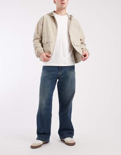 Tommy Jeans – Theo – Weite Jeans in Blau - view 1