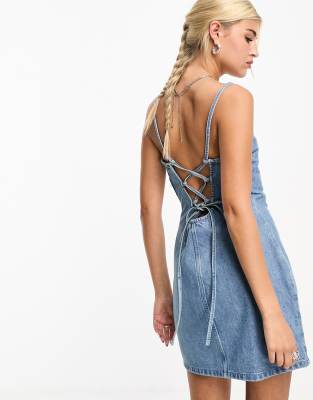 Mini 2024 dress jeans