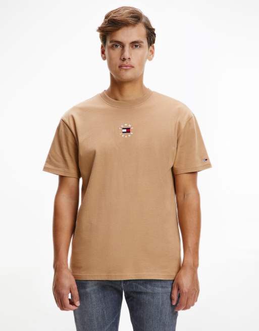 Tan tommy cheap hilfiger shirt