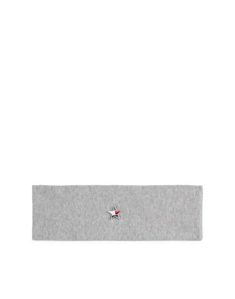 Tommy Jeans tommy girl headband in gray - view 1