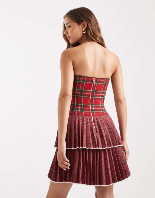 sachin and babi light blue dress Check & Tartan Dresses