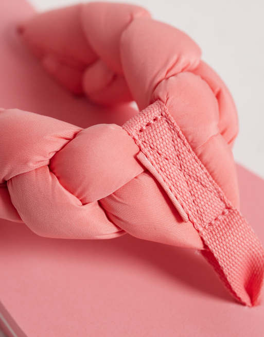 Tommy Jeans - Tongs chunky à détail tressé - Rose, 2 de 4