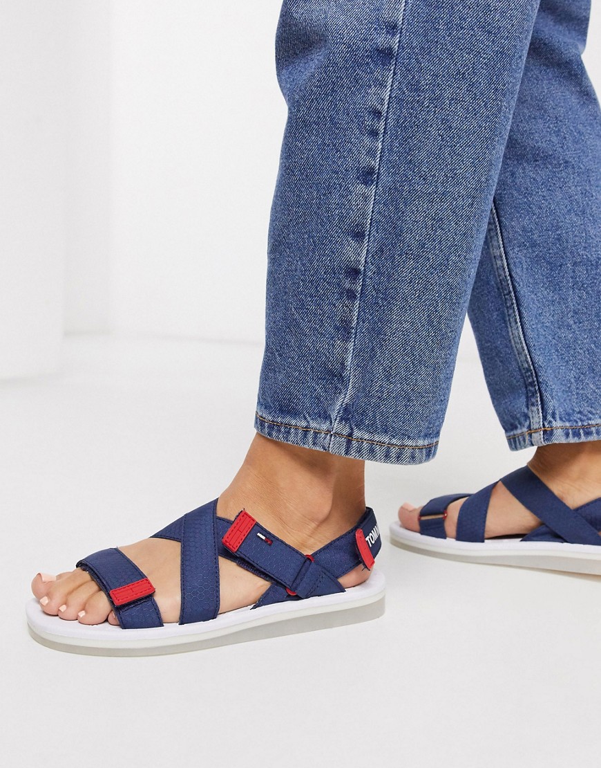 Tommy Jeans – Tourist – Sandaler med remmar-Flerfärgad