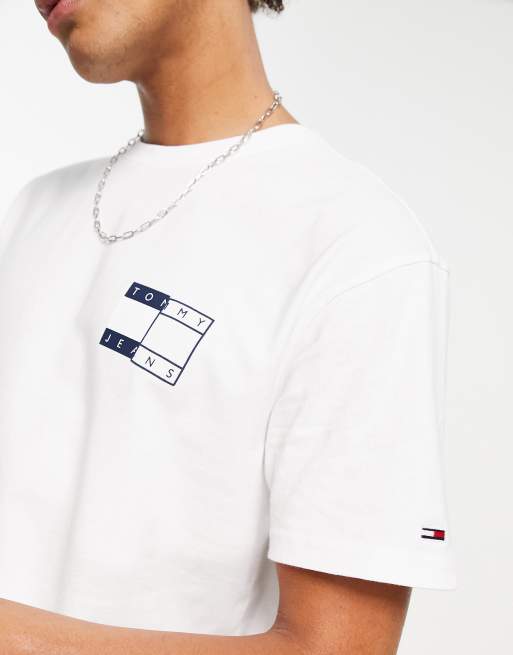 Tommy jeans shop flag tee