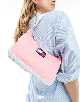 Tommy Jeans - Uncovered - Schultertasche in Rosa