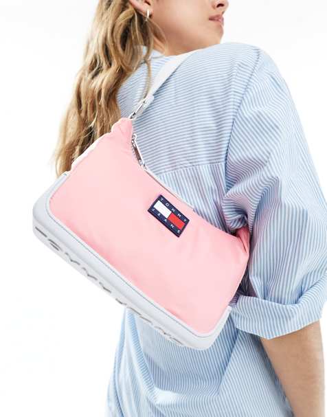 Tommy Jeans casual utility messenger bag - TOG - Tommy Jeans Unlined  Women's Triangle Bra Pink UW0UW04144