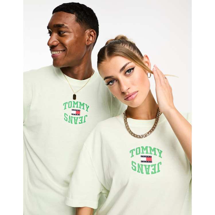 Tommy jeans outlet sweatshirt green