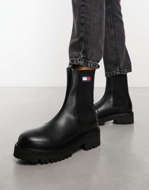 Tommy hilfiger store jeans boots