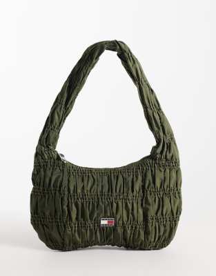 Tommy Jeans Urban Shoulder Bag In Green