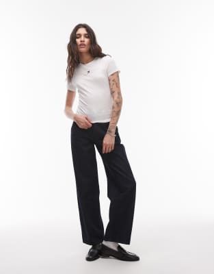 Tommy Jeans Usa Linear Logo T-shirt