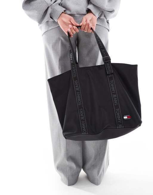 Tommy Jeans - Utility tote tas voor elke dag in zwart, 4 van 4