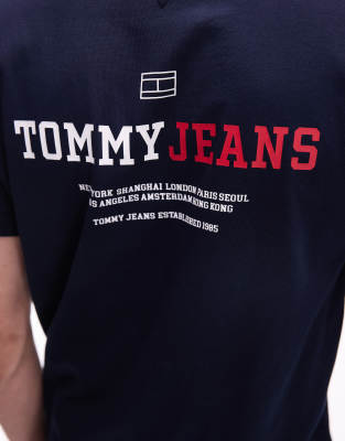 Tommy Jeans Varsity Back Print Graphic T-shirt