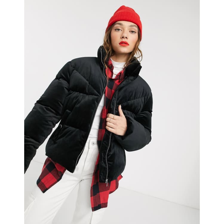 Tommy jeans velvet sales puffer jacket