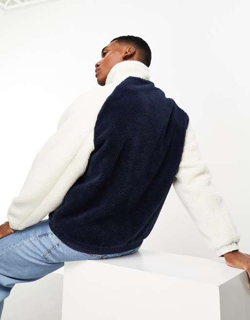 Tommy Jeans - Vendbar sherpa-jakke i multifarve, 2 af 4