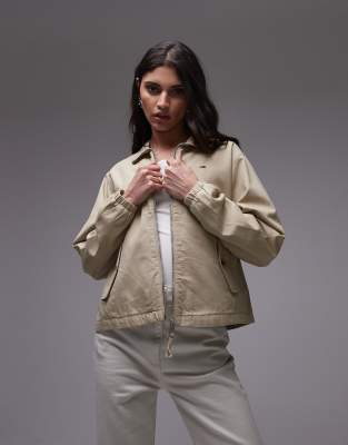 Tommy Jeans - Veste à col classique - Sable-Neutre