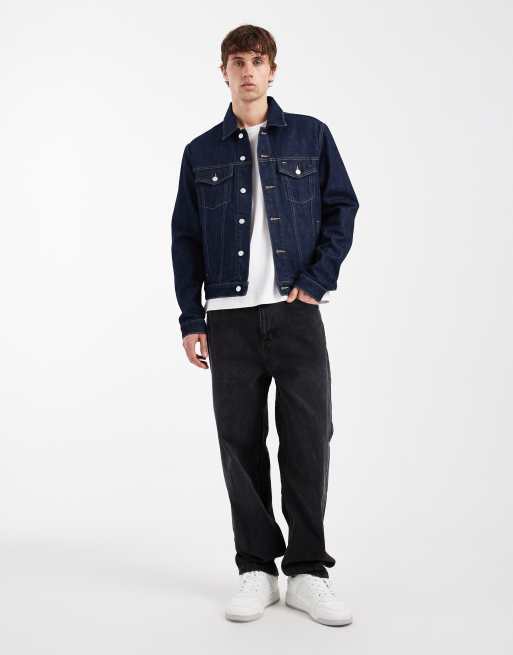 Tommy Jeans - Veste camionneur en jean - Bleu délavé, 3 de 6