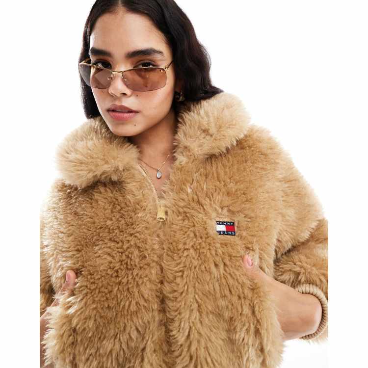 Veste Courte Veste En Cuir Tommy Hilfiger Femme Vestes En Jean Et