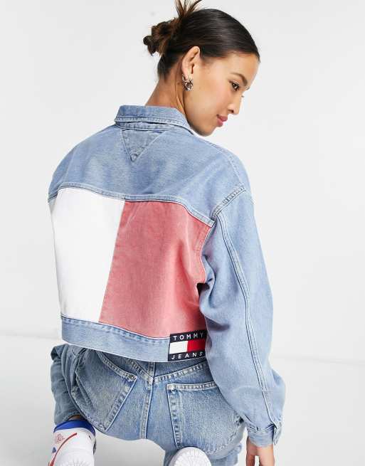 Veste en jean marque shop