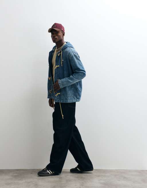 Tommy Jeans - Veste en jean style marin - Bleu moyen délavé, 3 de 5